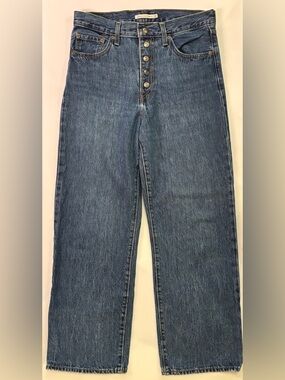 Levi’s Women’s Snap Ribcage Straight Ankle Jeans